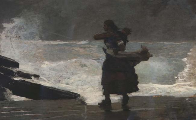 Winslow Homer The Gale (mk44)